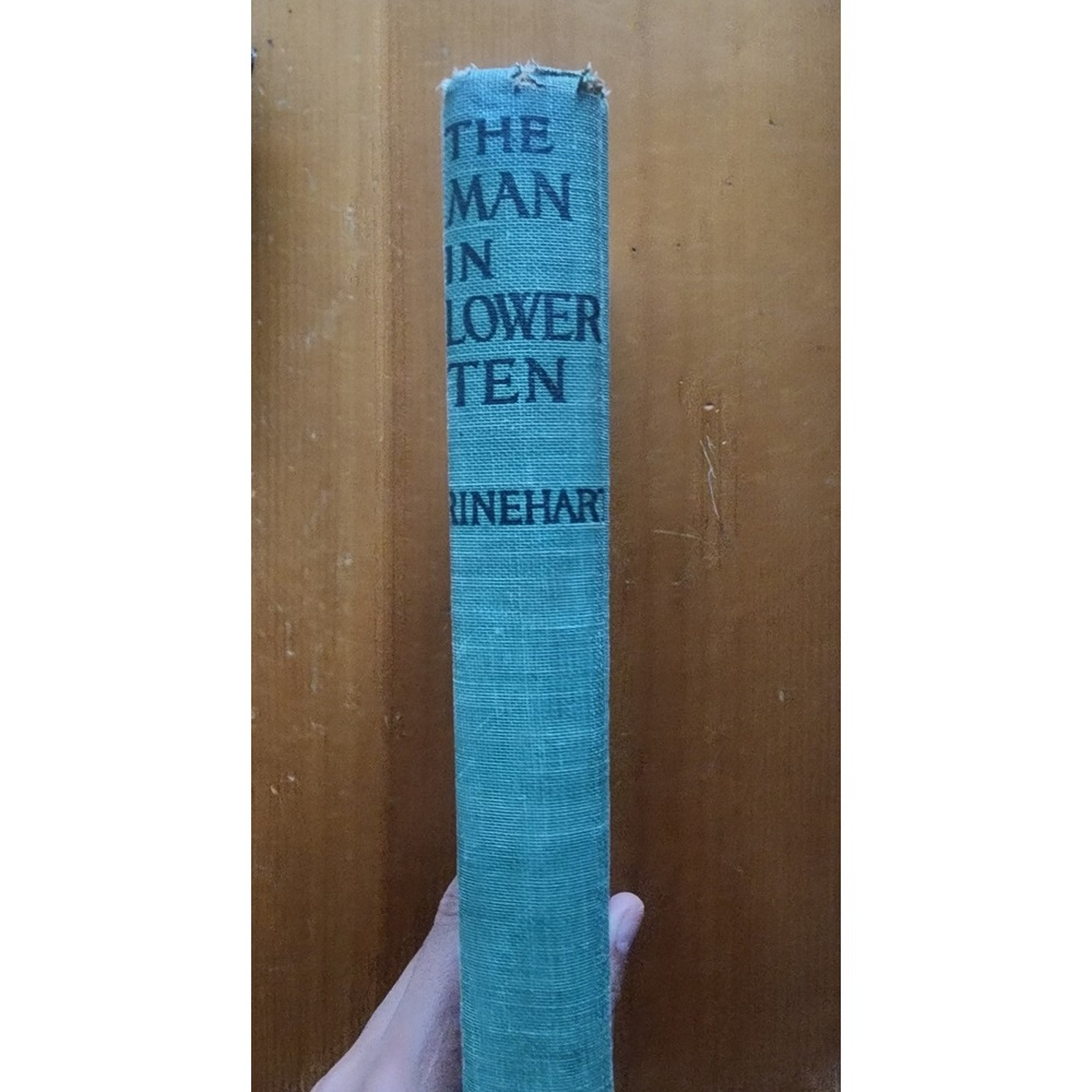 The Man in Lower Ten Mary Roberts Rinehart 1936 Hardcover Mystery Novel Vintage - Picture 2 of 6